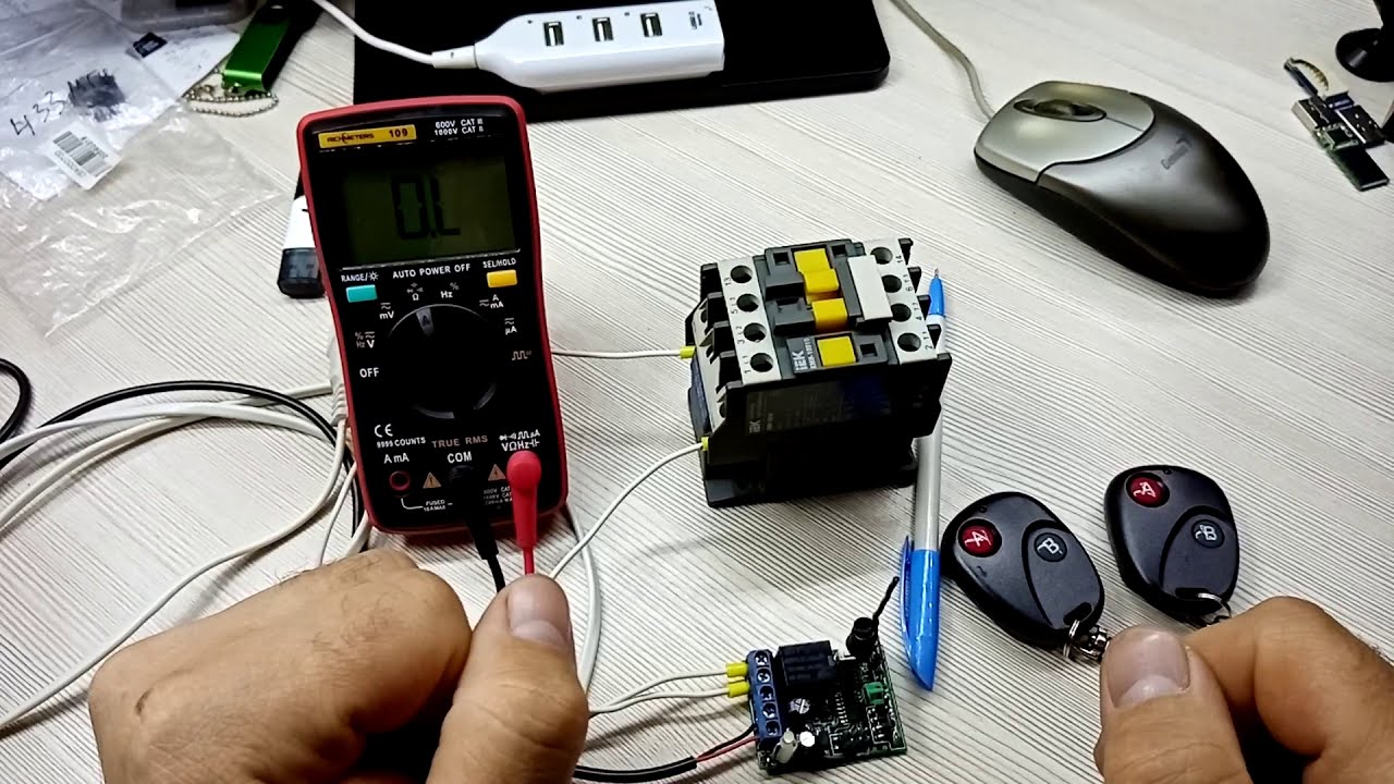 Плата для дистанционного управления различными приборами.Работающий на частоте 433 Мгц.