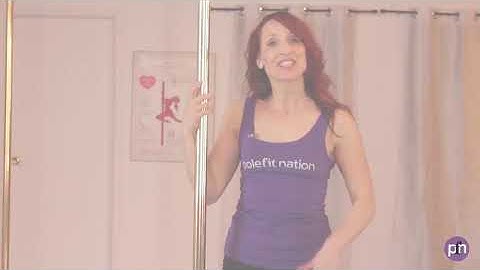 Beginner Pole Move: Front Hook Spin