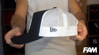 NEW ERA MLB TRUCKER LOS ANGELES DODGERS BLACK CAP