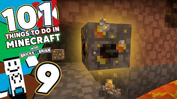 Digging Downward Toward Darkness! - 101 Things to do in Minecraft with Bricks 