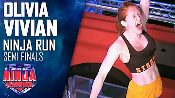 Olivia Vivian makes history with incredible Semi Final run | Australian Ninja Warrior 2019