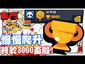 緩慢爬升 終於3000 盃啦!! | 取得新角色囉!!  - 手機遊戲 荒野亂鬥(Brawl Stars)《哲平》