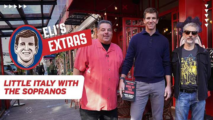 Michael Imperioli & Steve Schirripa of The Sopranos Teach Eli Manning How to "Eat Italian