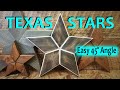 Texas stars easy 45 degree angles no jigs easy woodworking project