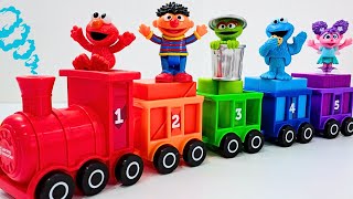 Sesame Street Best Fun Learning Video For Kids |Colorful Train Surprise with Elmo and Cookie Monster by Kiddos Play and Learn -Educational Videos For Kids 38,204 views 1 month ago 5 minutes, 1 second