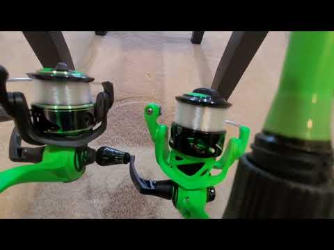 fishing with the new lews xfinity spinning combo at walmart