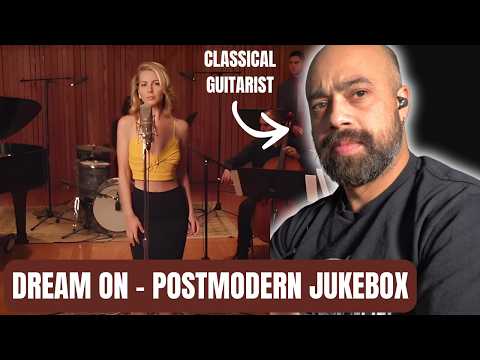 Postmodern Jukebox – Dream On (ft. Morgan James) | Classical Guitarist Reaction