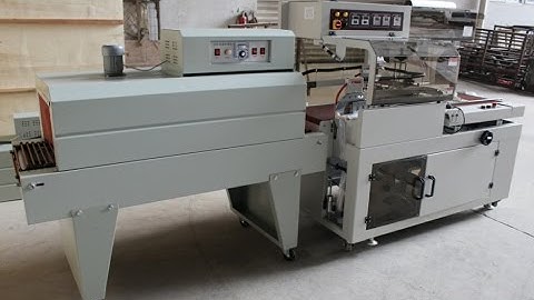 Fully Automatic L-type Shrink Wrapping Machine Test Video