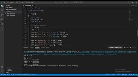 Nesneye Yönelik Programlama - CPP/C++ - Ders 37 - C++ Pointer (Gösterici) Kullanımı - Part 2