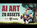 I tried midjourney to create 2d assets for game in unity