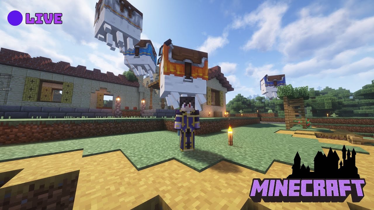 LIVE : Minecraft Ruby SS2 | กลับมาสร้างต่อ - YouTube