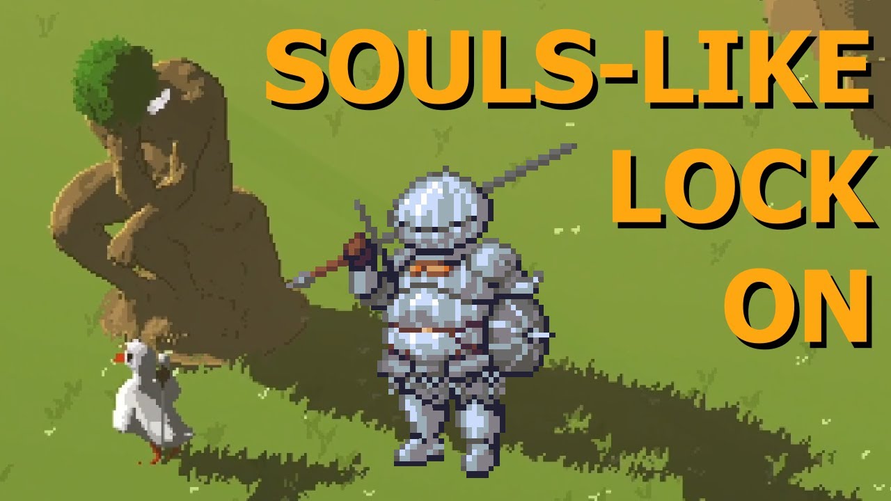 3D Pixel Art | Souls-Like Camera Lock