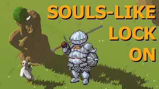 3D Pixel Art Souls-Like Camera Lock