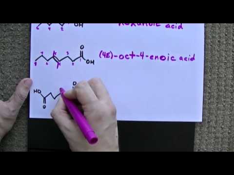 Carboxylic Acids: Naming + Properties