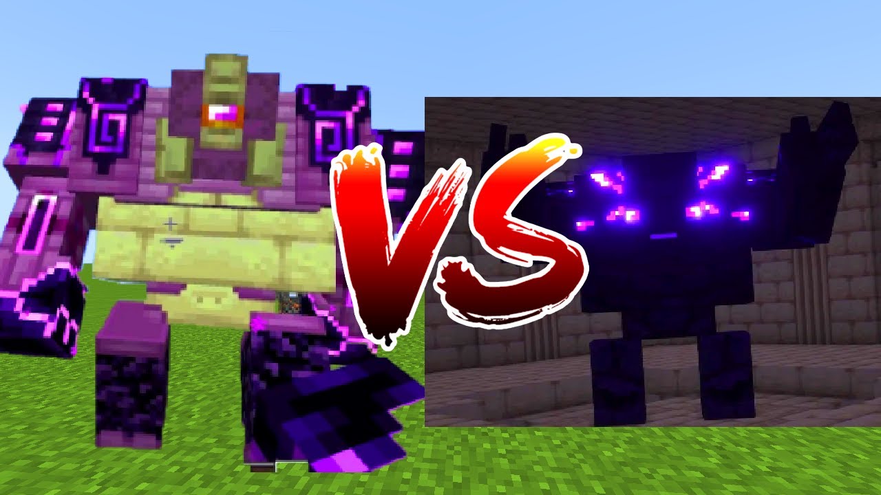 Ender Golem VS. Ender Guardian