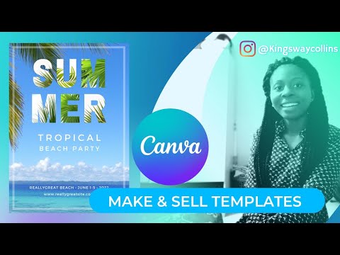 Create & Sell Canva Templates Online from the Comfort of your Home / Make Money Online(as a Student)