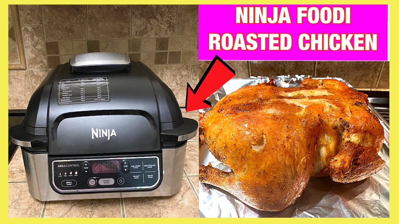 Ninja Foodi Whole Chicken - Air Fryer Eats