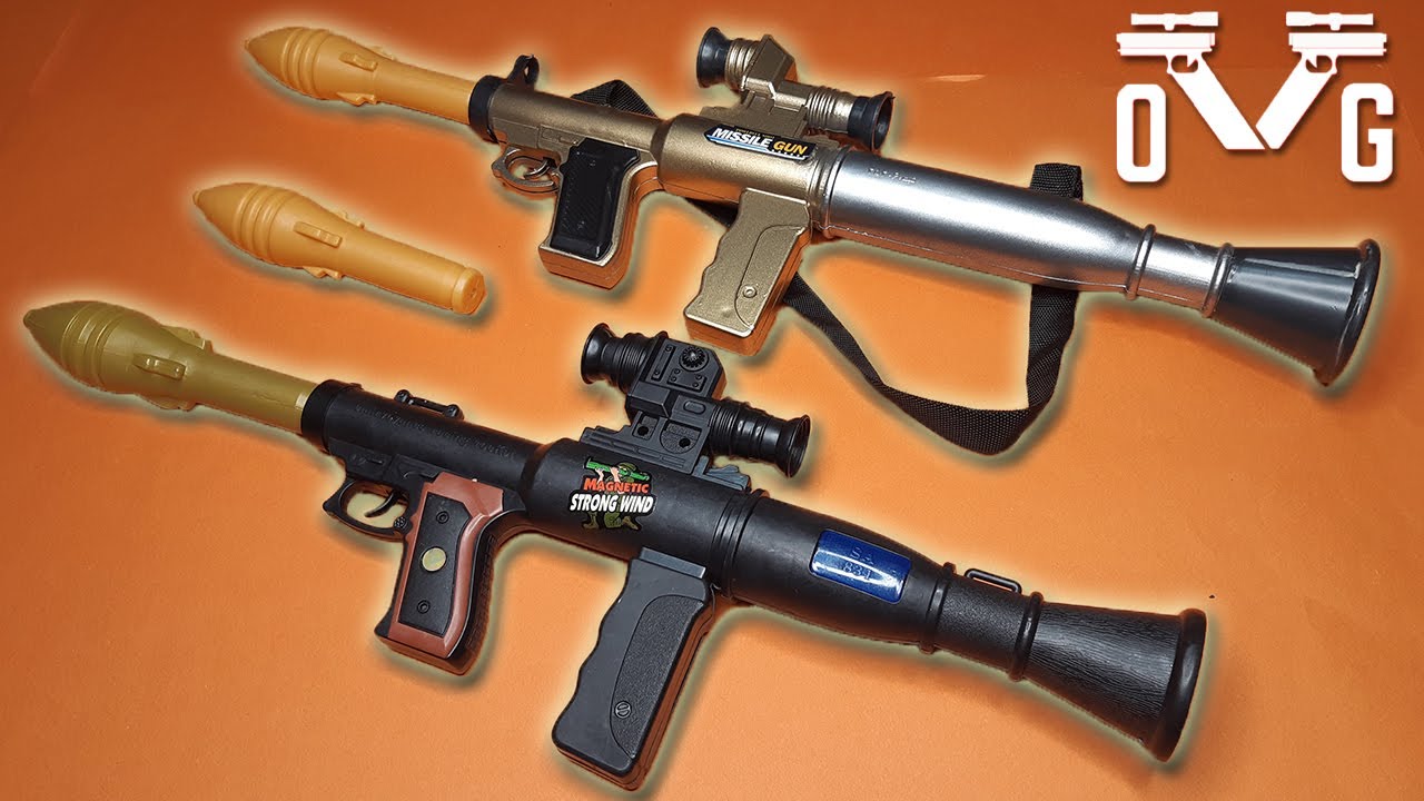 Strong Wind Rocket Launcher Toy // Replica RPG Blaster Missile