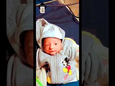 My Cute Newborn Babyboy With His First Dressing 🥰 #baby #viral #cute #trending #shorts