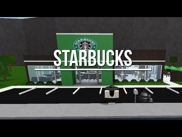 Roblox Welcome To Bloxburg Starbucks 42k Youtube - decal id for roblox bloxburg starbucks