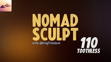 3D Sculpt & Chill 110 - Toothless Part 2 in Nomad Sculpt