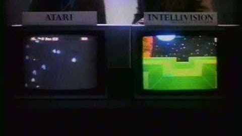 1982 Intellivision Star Strike video game commercial. Featuring George Plimpton.