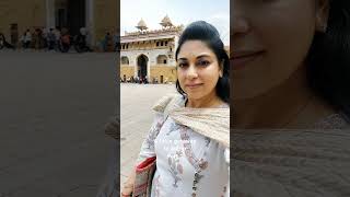 #Jaipur visit #AmerFort #solotravels #travelindia #trendingshorts #travelvlog #spiritualtravels screenshot 5