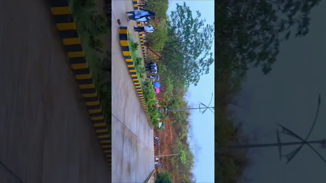 IIIT NUZVID view During Rain