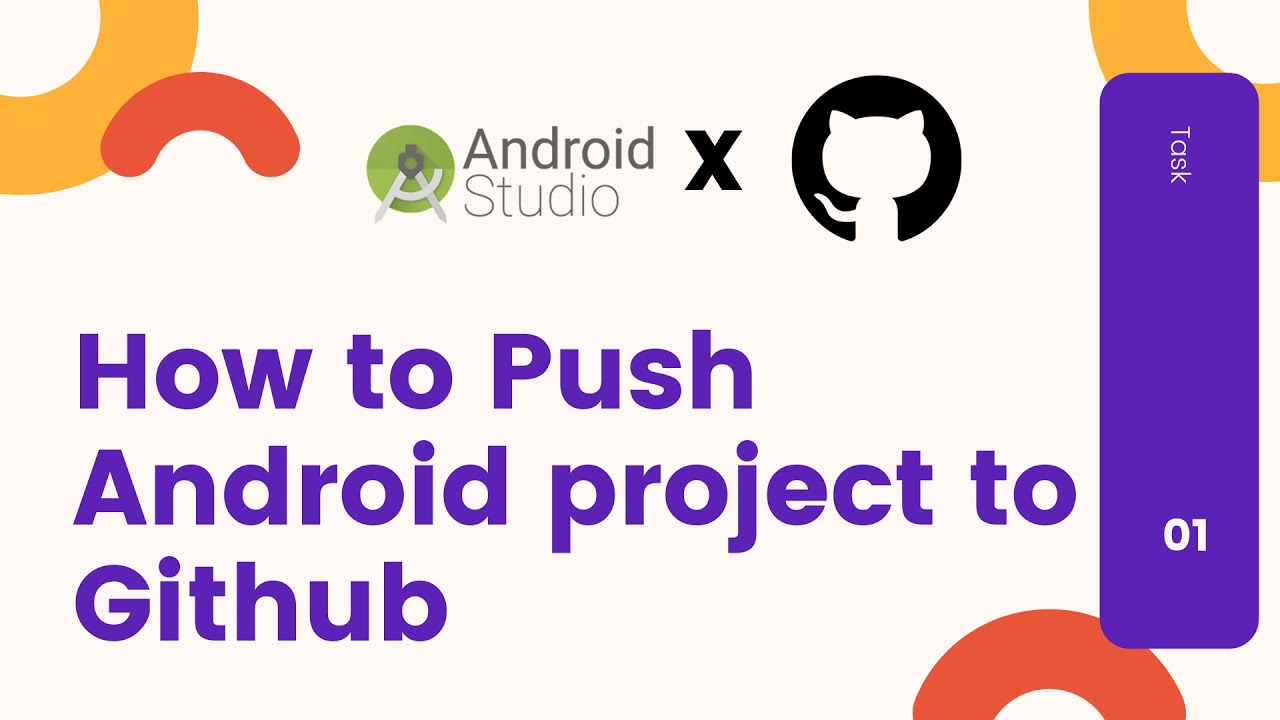 How to push your android project studio to Github - YouTube