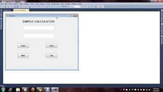 How to make Simple Calculator in VB.Net -HD