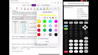 Statistics 9.2: Example 4 & 5