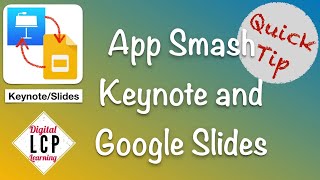 (Quick Tip) Use Keynote To Create Visuals For Google Slides