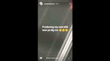 X producing his own music (DEC 07 2017)#xxxtentacion