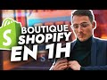 J'essaie de créer une Boutique Shopify en MOINS D'UNE HEURE (Dropshipping)