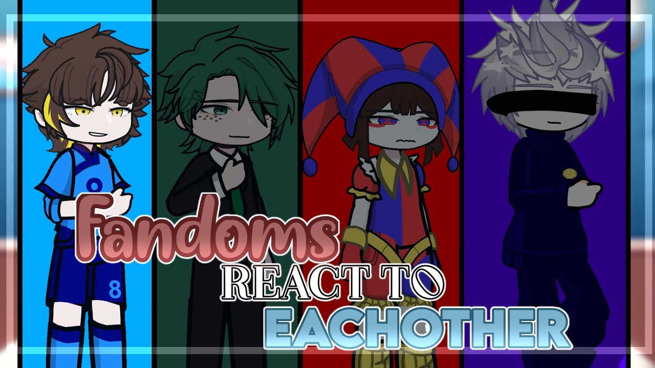 Fandom React to Each other | Meguru Bachira | Part 1/6 | 