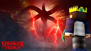 HOW I BUILD THE UPSIDE DOWN in Minecraft Hardcore...