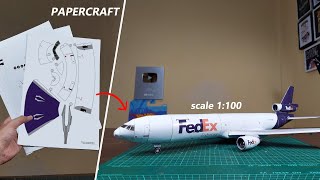 Fedex MD-11 Paper Model | Papercraft
