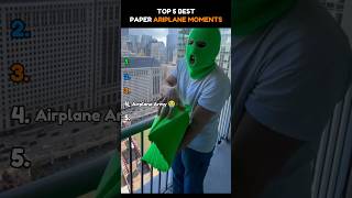 Top 5 Best Paper Airplanes ✈️😱