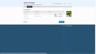(HD) How to Create Courses and Course Groups in Voice Proctor