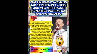 #The Richest@people in the Philippines are not just businessmen but Politicians who have no business