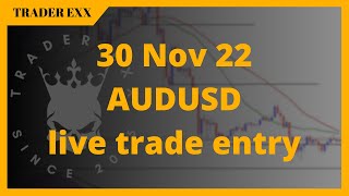 AUDUSD buy entry 30 November 22