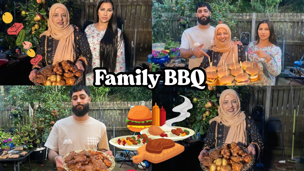 Family BBQ | Garden Party 🎉 | Family Gathering #viralvideo #pakistanifood #reflexion #desi 