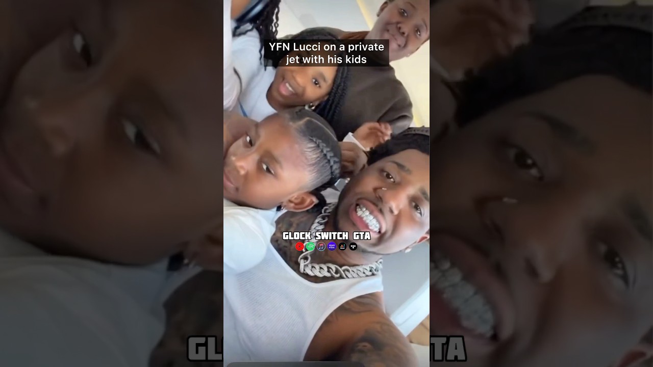 Guarda YFN Lucci on a private jet with his kids #shorts su YouTube Guarda YFN Lucci on a private jet with his kids #shorts su YouTube