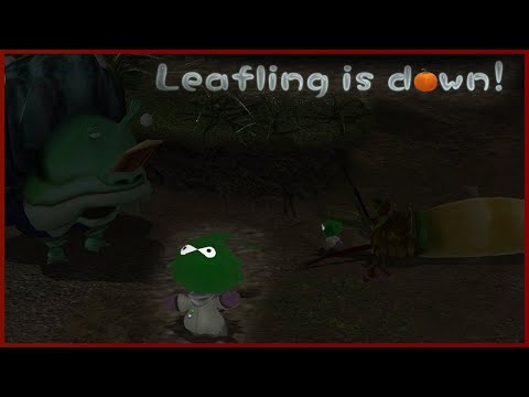 A Spooky and Unsettling Dandori Stage for Pikmin 3 Deluxe.