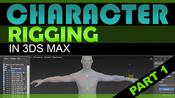 Character Rigging in 3DS Max Tutorial: 1