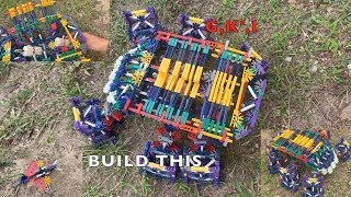 how to build a GIANT, FIREING, ARMORED walker out of knex