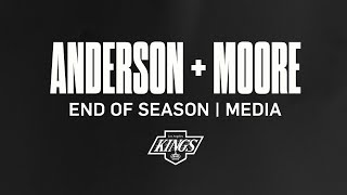Mikey Anderson & Trevor Moore | 2023-24 LA Kings End of Season Exit Interviews