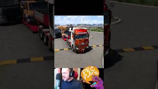 Big Rig Hits Bigger Rig - Euro Truck Sim 2