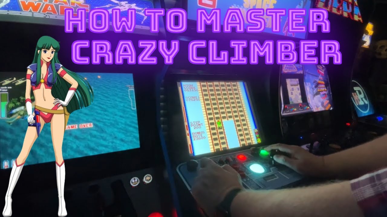 How to Play Crazy Climber Arcade Game! Tips & Tricks