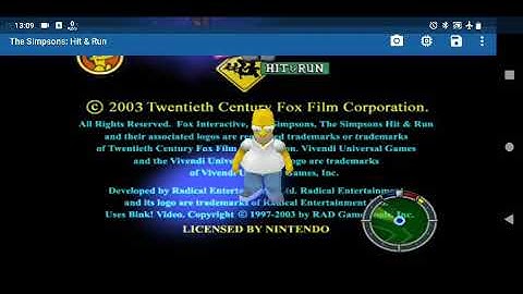 The Simpsons: Hit & Run | Dolphin MMJ (SD 636)